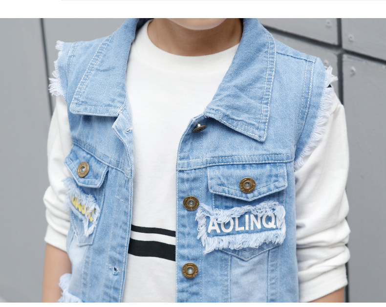 Gilet enfant en toile - Ref 2069966 Image 19