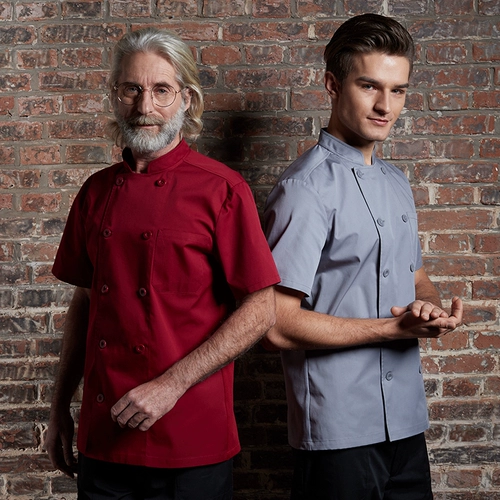 Одежда для шеф-повара весенне-летняя мужская сетчатая дышащая кухонная одежда с короткими рукавами для отеля, западной кухни, ресторана, тонкая белая одежда для шеф-повара