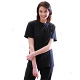 Кофейная весенняя летняя футболка для работы подходит для мужчин и женщин, короткий рукав