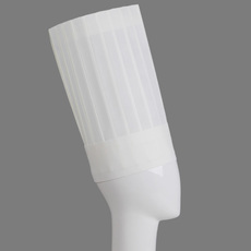 Защитные приспособления для головы checkedout厨师帽一次性帽加厚生态棉厨师帽可调厨房一次性纸帽子