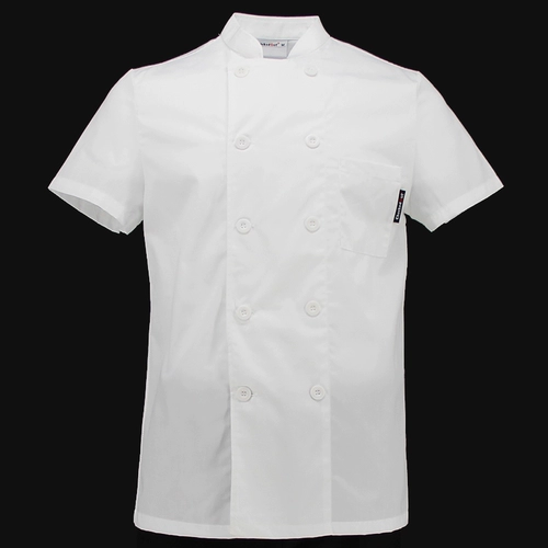 Одежда для шеф-повара весенне-летняя мужская сетчатая дышащая кухонная одежда с короткими рукавами для отеля, западной кухни, ресторана, тонкая белая одежда для шеф-повара