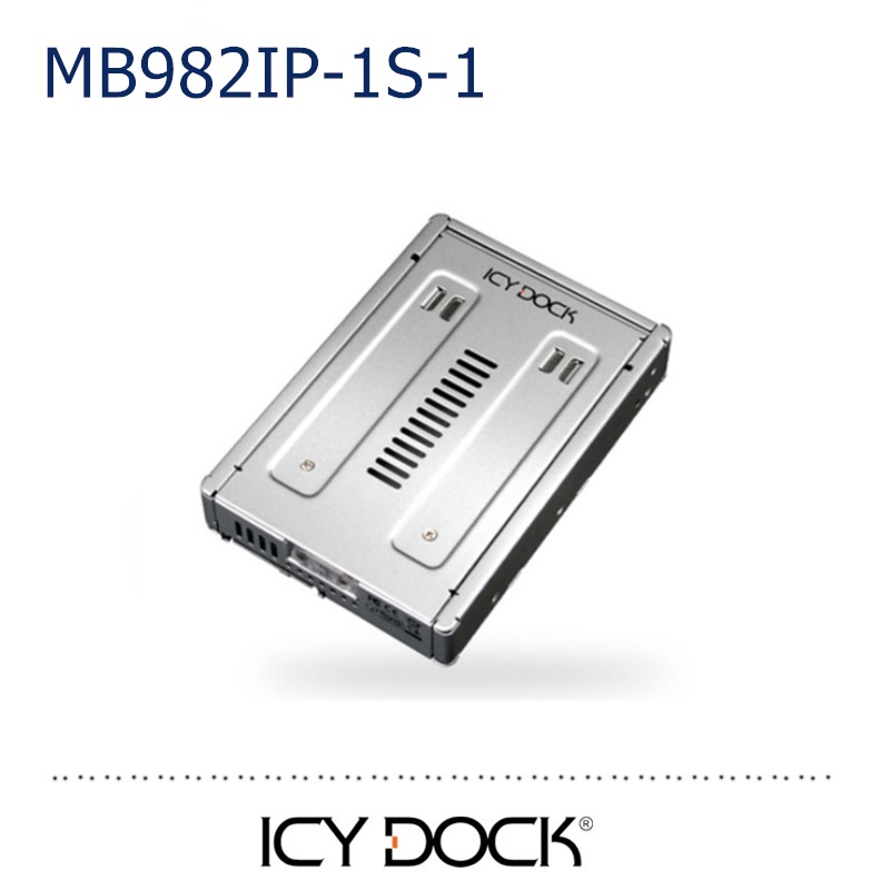 ICY DOCK MB982IP-1S-1 2 5 turns 3 5 inch SAS Solid State HDD SSD hard disc transfer extraction box