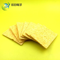 Thickened high quality cleaning sponge soldering iron head sponge welding tin removal high temperature resistant compressed sponge