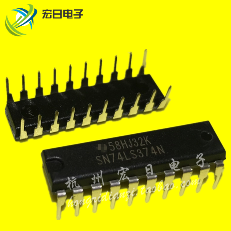 Brand new imported original SN74LS374N SN74LS374N HD74LS374P DIP20 DIP20 phase logic flip-floger chip