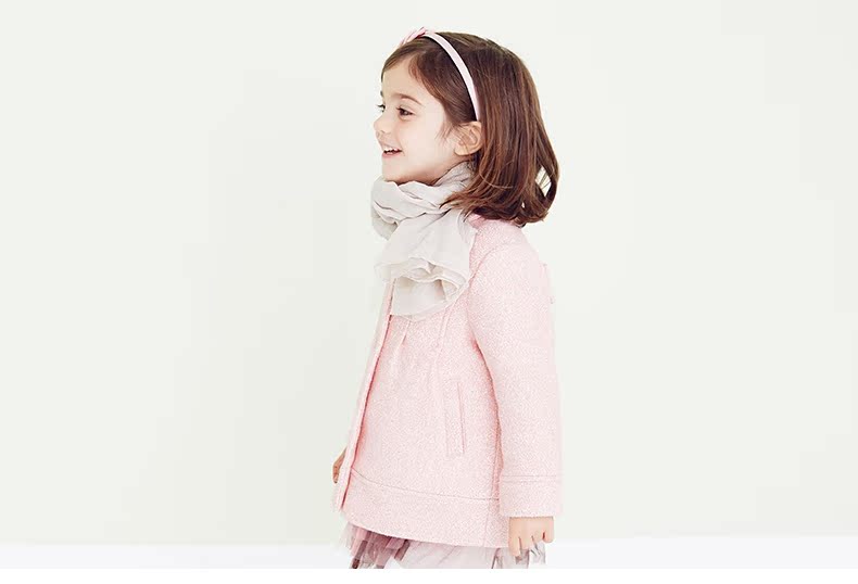 Manteau pour fille en laine - Ref 2162157 Image 15