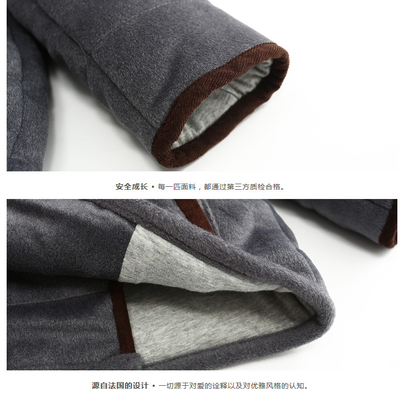 Manteau pour garcon en laine - Ref 2161310 Image 30
