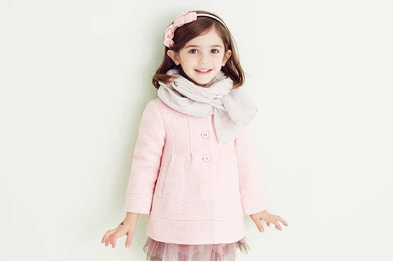 Manteau pour fille en laine - Ref 2162157 Image 14