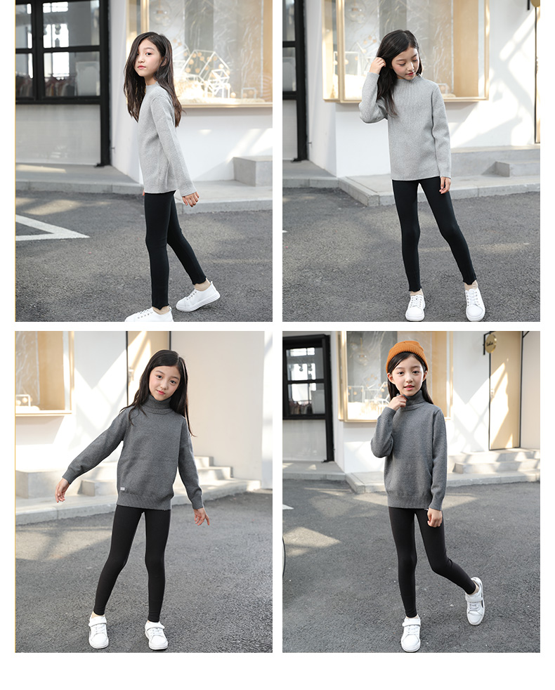 恩 Yêu quần legging trẻ em quần áo mùa thu mới cho bé gái quần lót lông bé trai