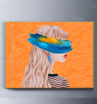 Companion Digital Oil Painting Diy Fill Color Artisanal Painting Oil Color Decoration Watercolor Cartoon graffiti