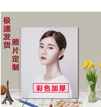 diy digital oil painting wedding photo custom star character Photo handmade hand-painted gift filling oil color painting