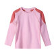 Girls' Single-Piece Autumn Clothes, Long-Sleeved Kidsren's and Older Kidsren's Autumn and Winter Bottoming Warm Tops, Medium and Large Kidsren's Bottoming Shirts for Women