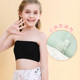 Girls Strapless Intimates Student Development Period Pure Cotton Tube Top Girls Bottoming Top Dress Dancing Kidsren Performance