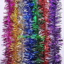 1 5 meters 1 8 meters 3 0 meters Christmas wool ribbon party celebration kindergarten layout decoration color strips pull flowers