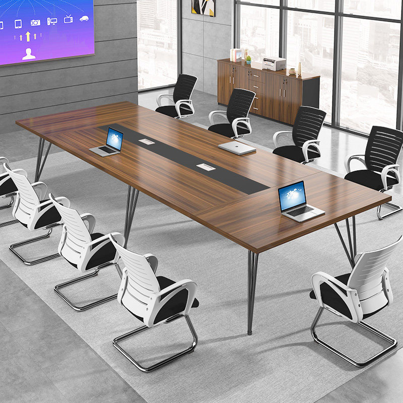 Baide office furniture conference table company conference room table and chair combination simple modern conference table large and small long table