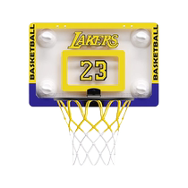 Indoor basketball hoop dunk shooting rack punch-free wall-mounted childrens folding household hoop basketball hoop small basket