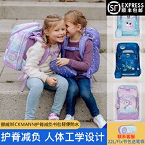 Norwegian Beckmann Childrens Spine Protector School Bag For Elementary School Students Grades 3 to 6 2021 New Model Offload Ultra Lightweight