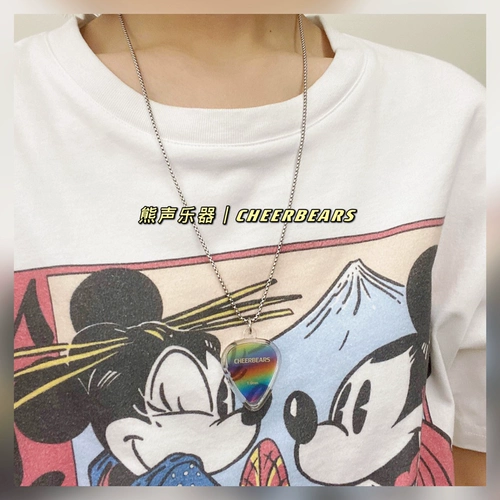 Акриловая прозрачная гитара, ожерелье, система хранения, сменный мобильный телефон