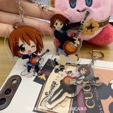 Мультяшные дизайнерские музыкальные инструменты, акриловая гитара, милый брелок, подарок на день рождения