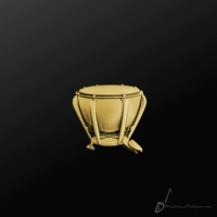 Dingyin Drum-Golden Color