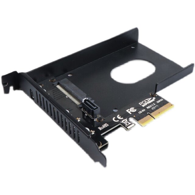 Jiayi U2X4 Pcie 4.0 X4 U.2 Adapter Card Sff-8639 U2 to Pcie High Power Self-Powered