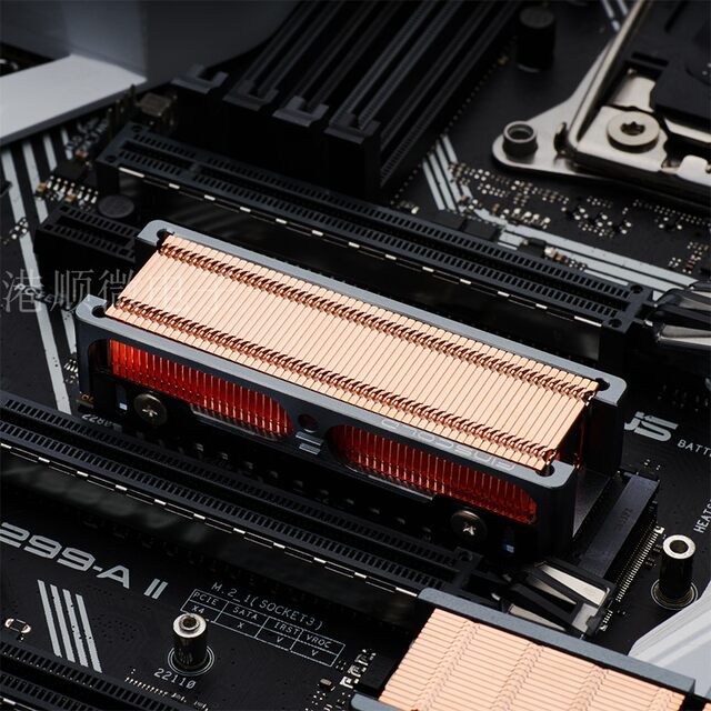 Jeyi/Jiayi Fin Cooler Q150 All-Copper Aluminum Alloy M.2 Solid State Drive Ps5 Computer Radiator Fin Cooler Q80