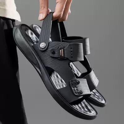 Men's Sandals Men's 2021 Summer New sandals Men's Fashion Casual Leather Sandals Men's Wear