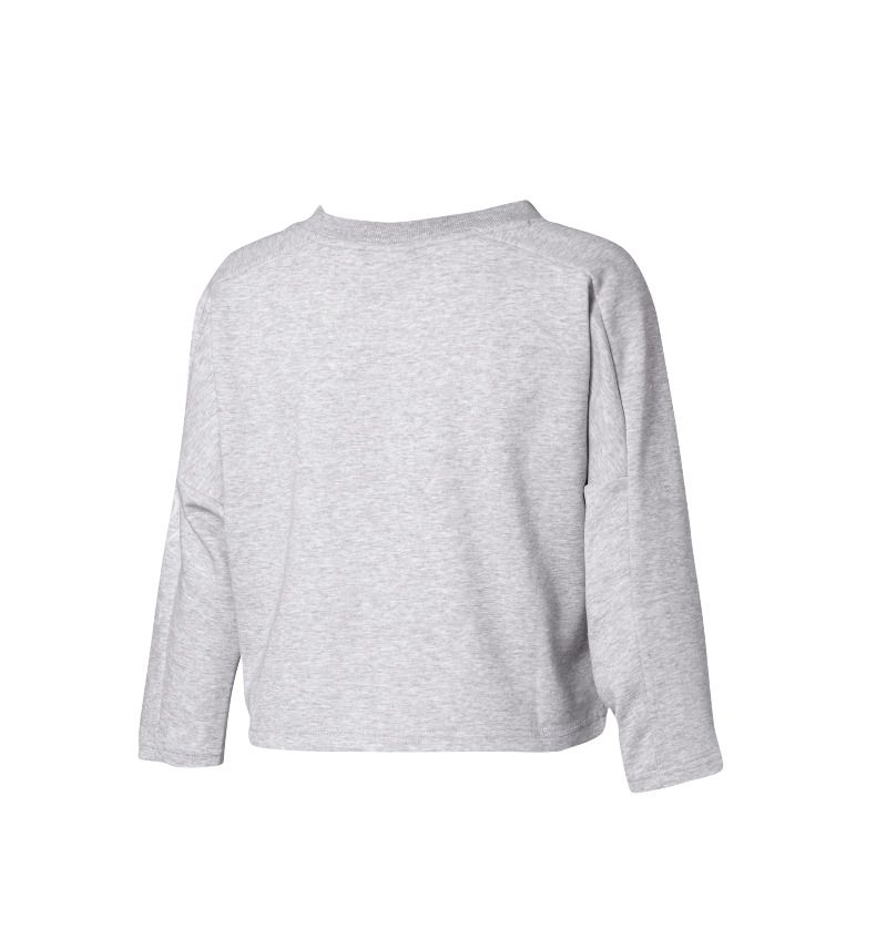 PUMA Hummer Official Naza với đoạn áo len nữ cổ tròn ngắn đan 852157 - Thể thao lông cừu / jumper áo hoodie off white
