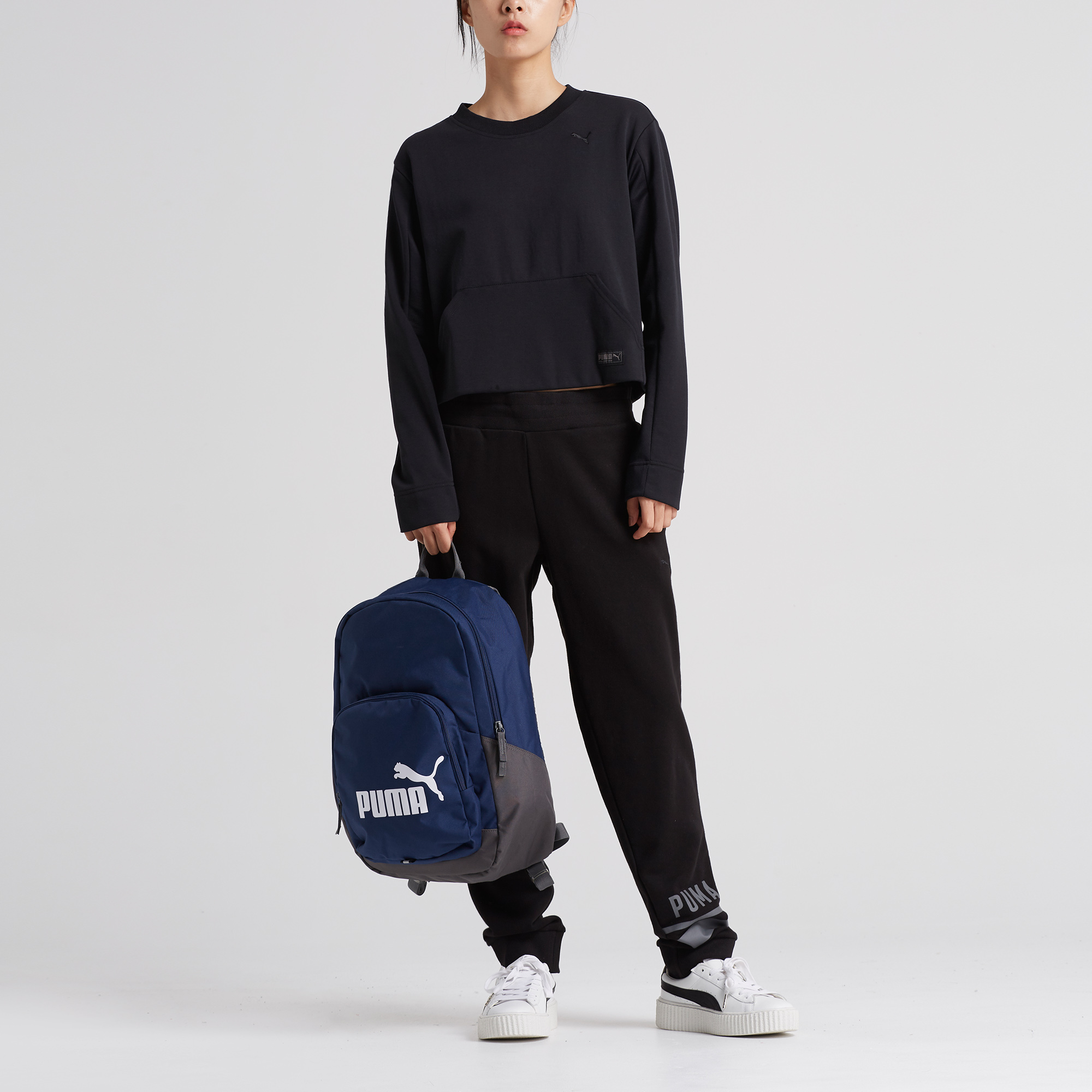 PUMA 彪马 Phase 073589 Logo双肩包