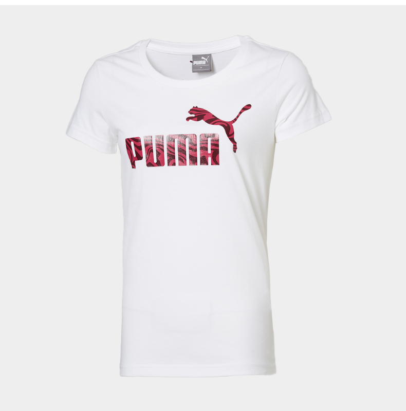 PUMA 彪马 女款 纯棉印花T恤 图11
