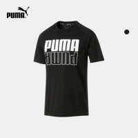 Puma, футболка для отдыха, официальный продукт, короткий рукав