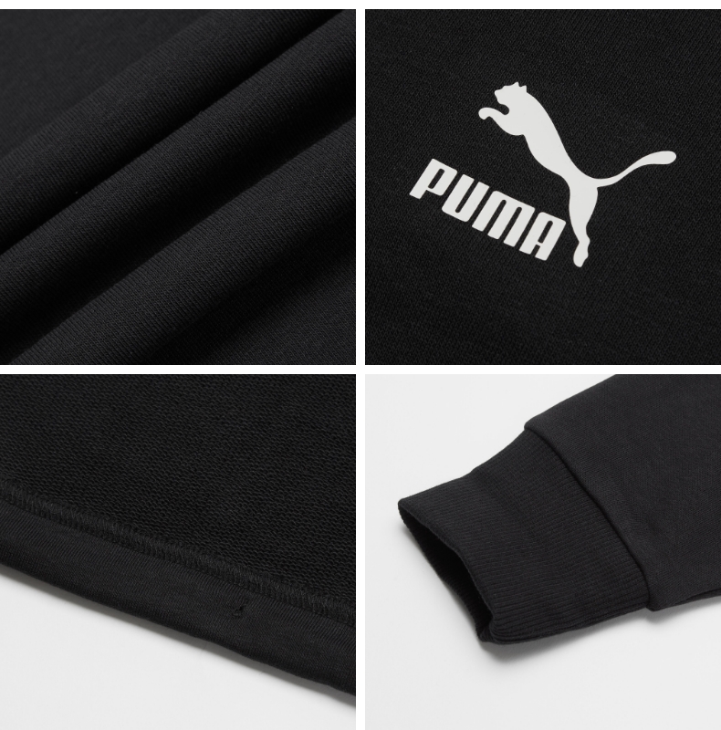 PUMA Hummer Áo cổ áo nữ chính thức nổi loạn 578338 - Thể thao lông cừu / jumper áo nỉ nam có mũ