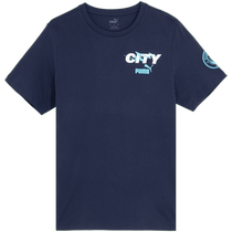 PUMA official mens Manchester City Football Club short-sleeved T-shirt MCFC FTBLICONS 774382