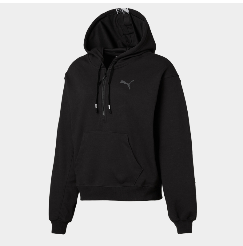 PUMA Hummer chính thức xác thực Phụ nữ khâu mũ trùm đầu thể thao và áo len giải trí 517384 - Thể thao lông cừu / jumper áo thun nam tay dài cổ bẻ