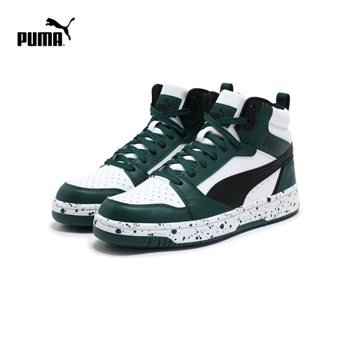 Повседневная туфли на вершине баскетбола в баскетболе для мужчин и женщин Puma Rebound в середине 400849