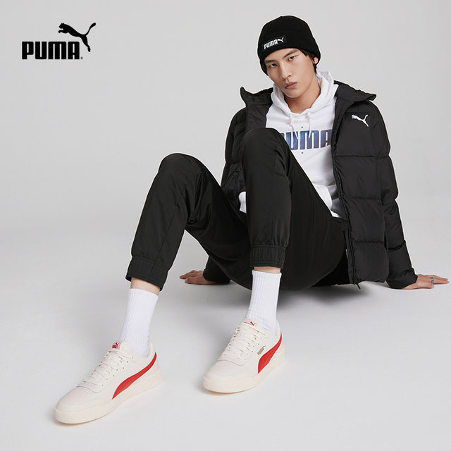 PUMA ຢ່າງເປັນທາງການຂອງຜູ້ຊາຍແລະແມ່ຍິງຄລາສສິກ retro ທັງຫມົດທີ່ກົງກັນເກີບ sneakers ເກີບສີຂາວ CARACAL369863