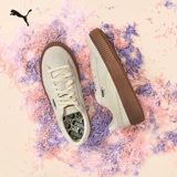 Puma, высокая белая обувь на платформе, кроссовки для отдыха