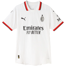 PUMA Mens AC Milan away player version jersey quick-drying short-sleeved T-shirt ACM AWAY 775013