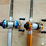 Металлическая ручка, маленькое колесо, 1м, 1.4м