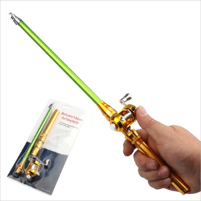 Mini Detachable Portable Aluminum Alloy Fishing Rod Short Rod 1 5m Ice Fishing Rod Raft Fishing Rock Fishing Rod L1