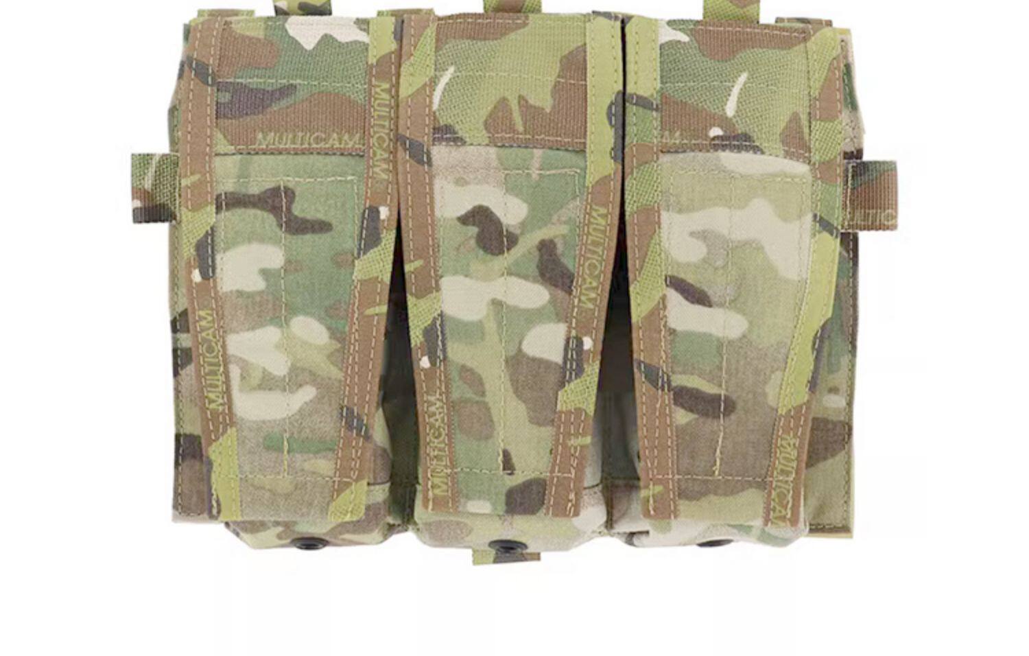 PEW Tactical Poche Porte-chargeur Rabattable AVS JPC2.0 - 9mm .45 - Camo - Nylon Haute Qualité