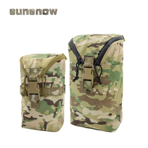 (Made by Sun Snow) Y-shaped utility bag Rip zip pocket Jasmine expansion bag Camouflage accessory bag