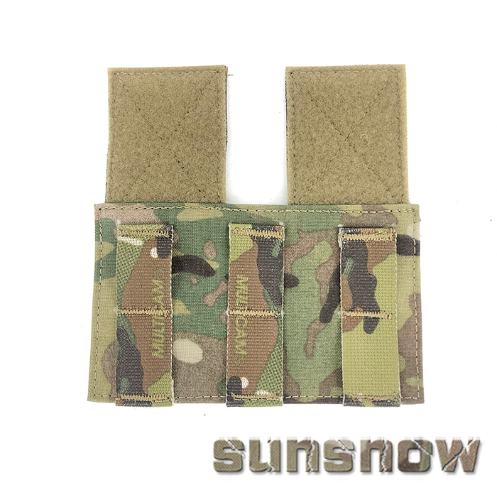(Solar snow) vest hanging horizontal expansion board MOLLE conversion board lower hanging board Multicam