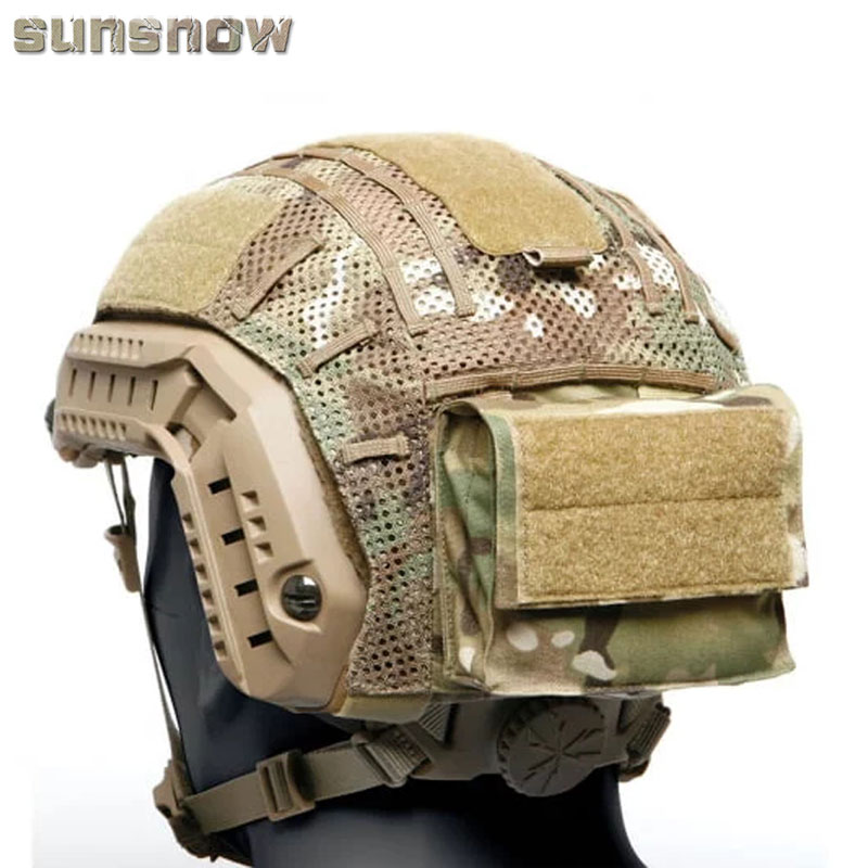 (Sun snow) Military fan Ops core helmet battery pack battery pack battery pouch