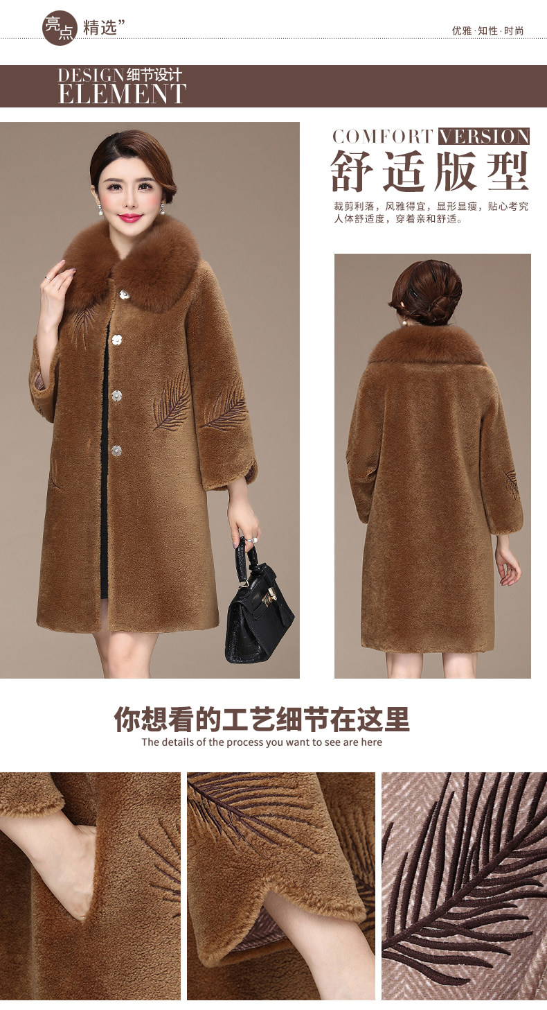 Manteau de fourrure femme - Ref 3174708 Image 8