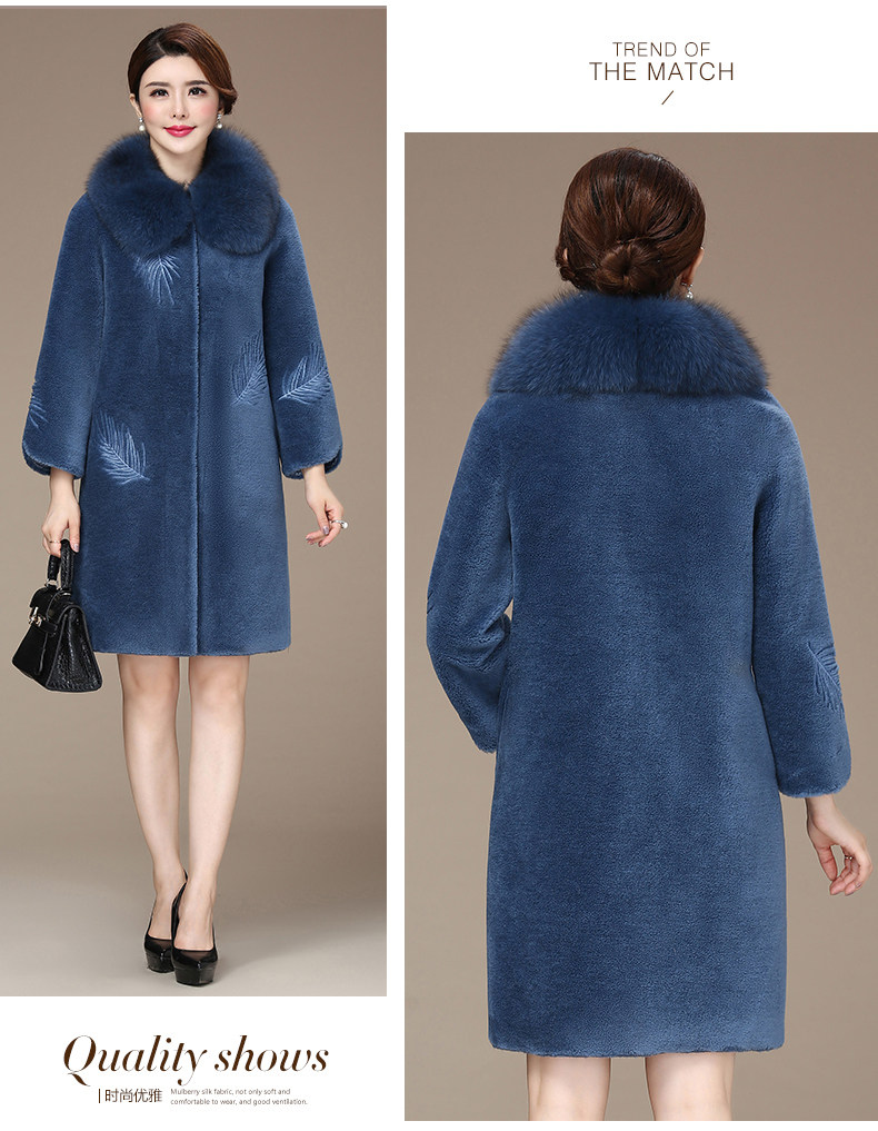 Manteau de fourrure femme - Ref 3174708 Image 15