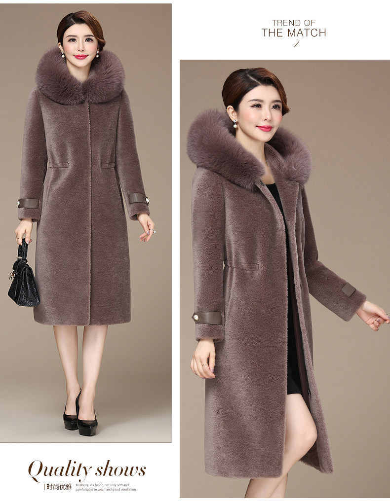 Manteau de fourrure femme - Ref 3172802 Image 15