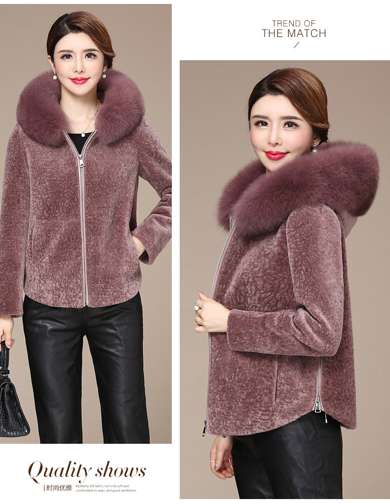 Manteau de fourrure femme - Ref 3173046 Image 15