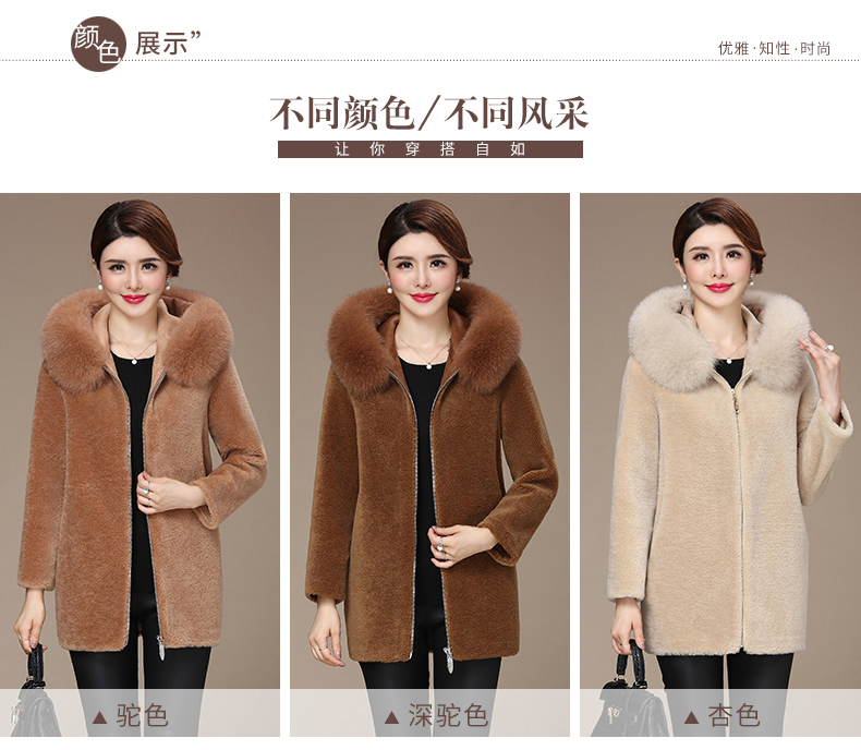 Manteau de fourrure femme - Ref 3172279 Image 9