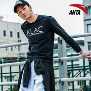 Anta áo thun dài tay nam 2018 mới chính hãng áo len áo thun thể thao giản dị áo len đáy quần