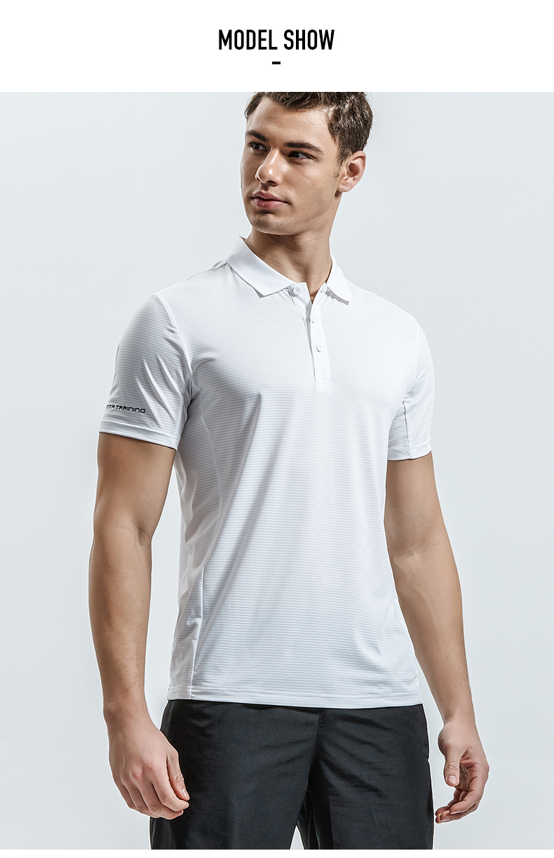 Áo thun ngắn tay Anta nam POLO 2019 mới hè thoáng khí thấm mồ hôi và nhanh khô áo thể thao 95827141 - Áo polo thể thao polo áo
